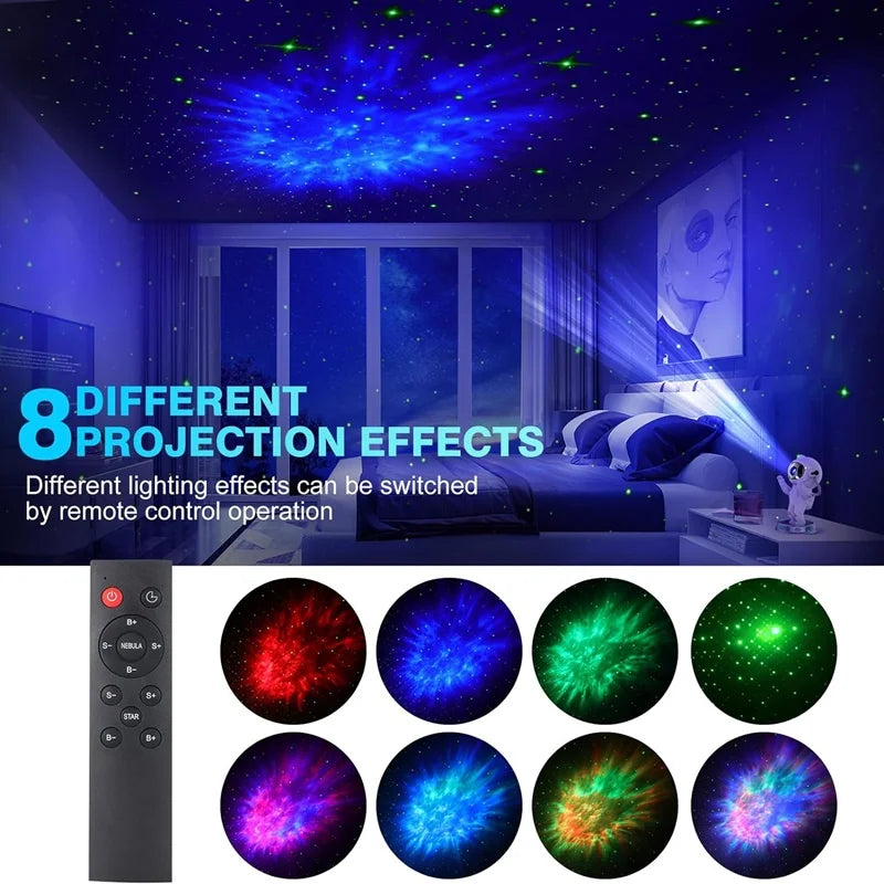 PREMIUM EDITION: Astronaut Nebula Projector – Instant 360° Starry Sky for Elegant Room Transformation