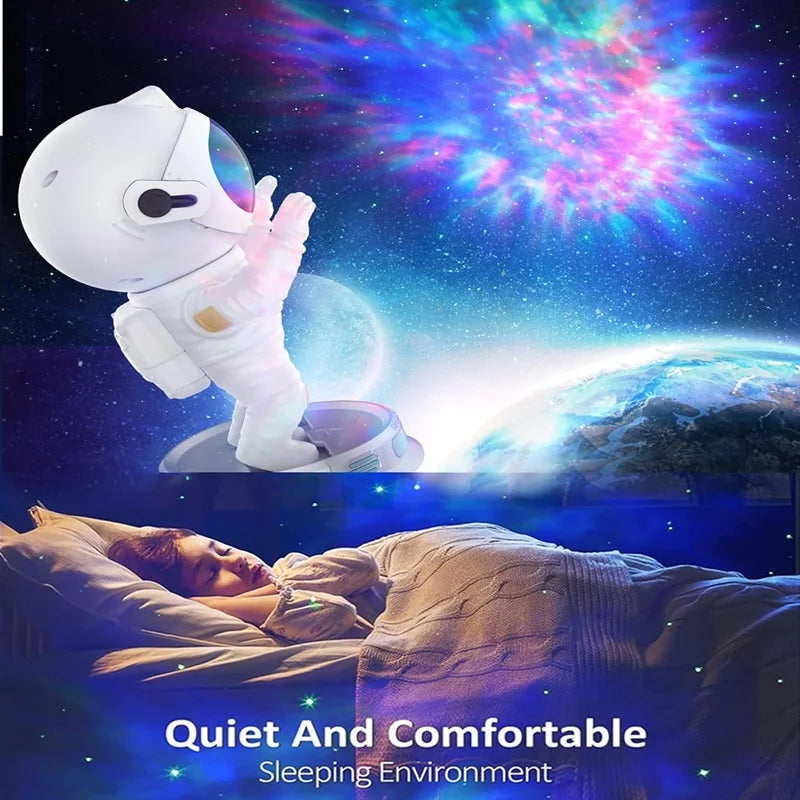 PREMIUM EDITION: Astronaut Nebula Projector – Instant 360° Starry Sky for Elegant Room Transformation