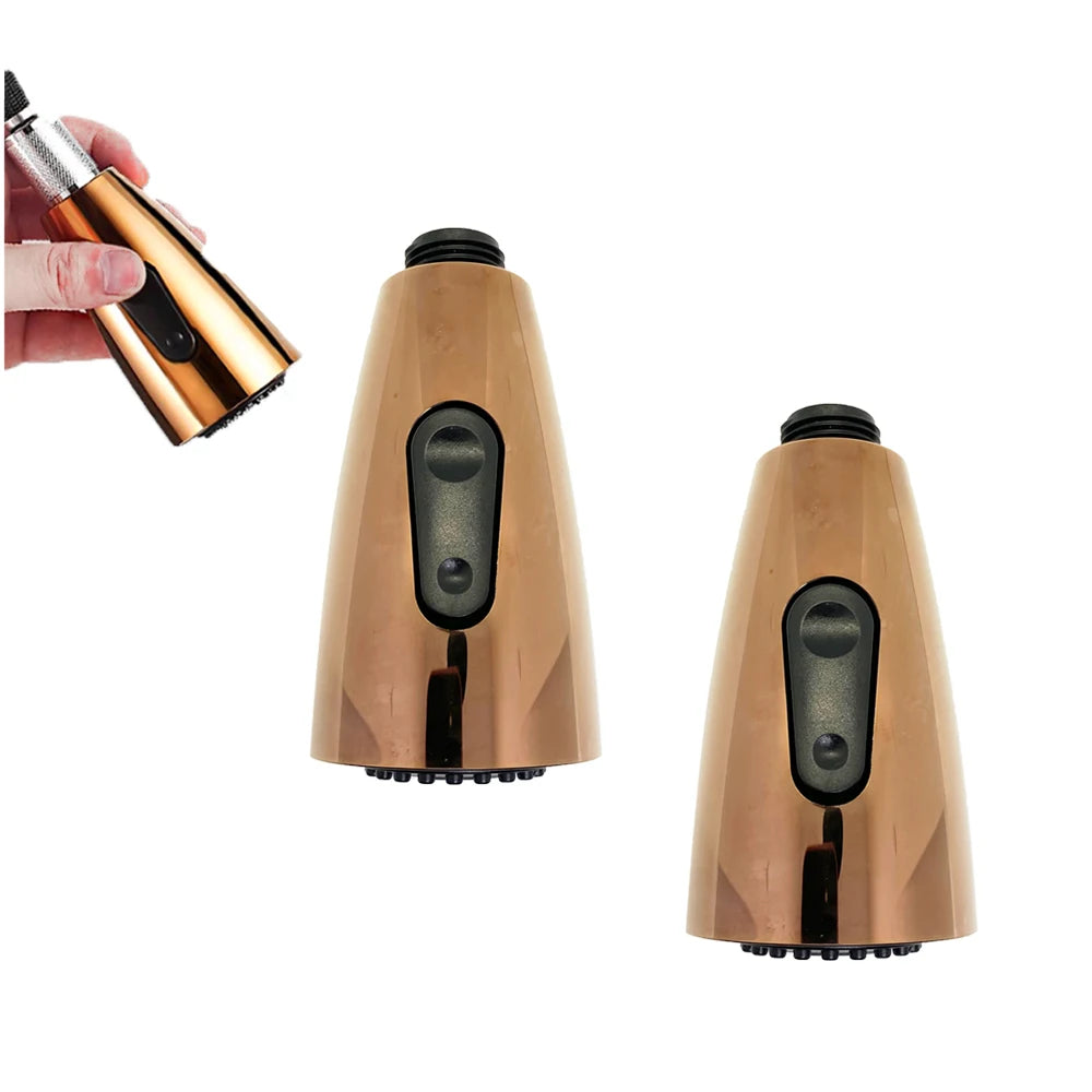 Rose Gold Color Kitchen Sprayer Areator Mixer Faucet Aerator Nozzle Shower Head Replacement Water Spray Sprinkler Bubbler